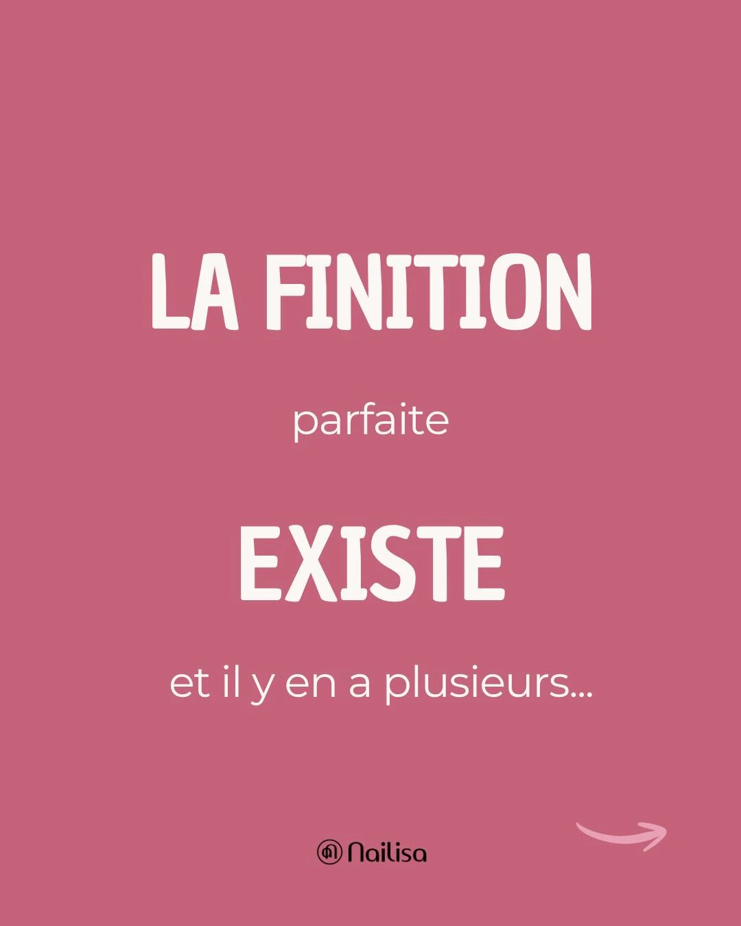 la finition parfaite pour ongles