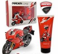 Ducati Corse Shampooing et Gel Douche 200 ml / 6,8 fl oz + Coffret Minimoto