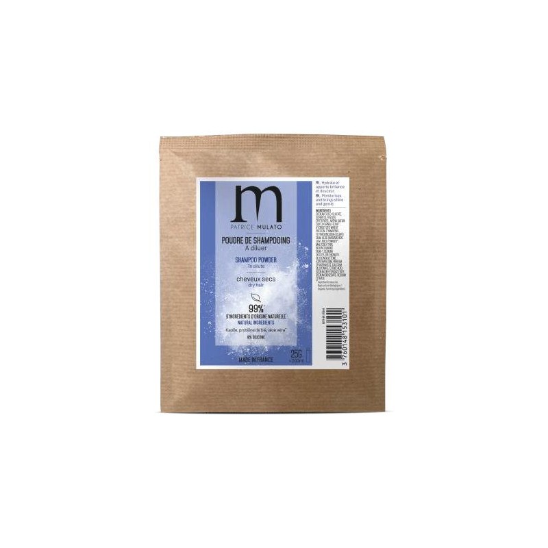 Poudre De Shampooing Cheveux Secs Flow Air Patrice Mulato 25g