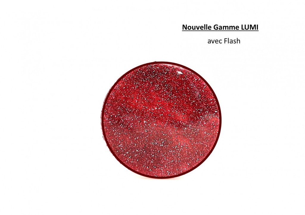 Vernis semi-permanent - Lumi Red - 15ml