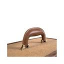 Sisal vanity case 23X29X36CM SIBEL