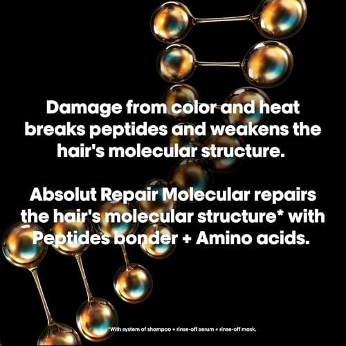 L'oreal Professionnel Serie Expert Absolut Repair Molecular Rinse-Off Mask 295Ml in Clear
