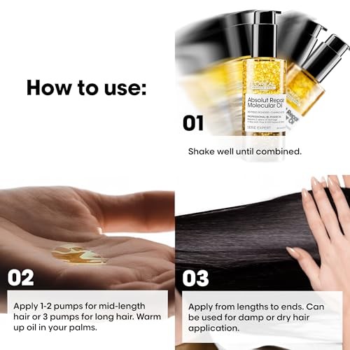 L'oréal Professionnel Mini Absolut Molecular Repair Oil 1.01 Oz/30 ML