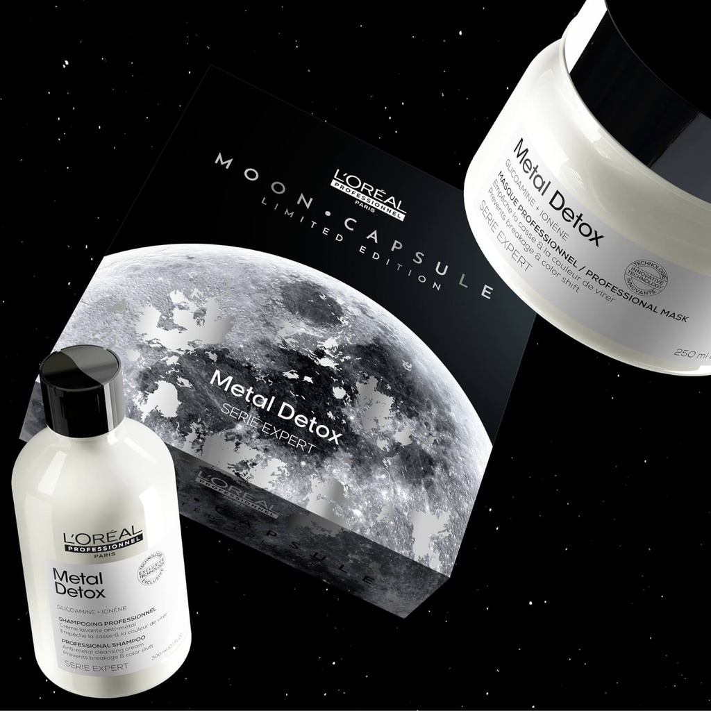 L'oréal Professionnel Serie Expert Limited Edition 2023 Metal Detox Duo Gift Set (Worth £52.80)