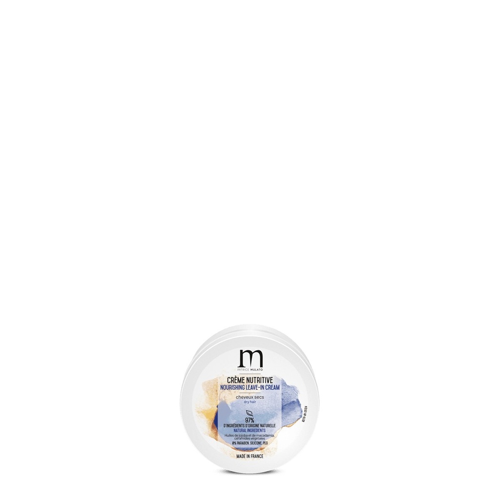 [mulato] Crème Nutritive Sans Rinçage Cheveux Secs