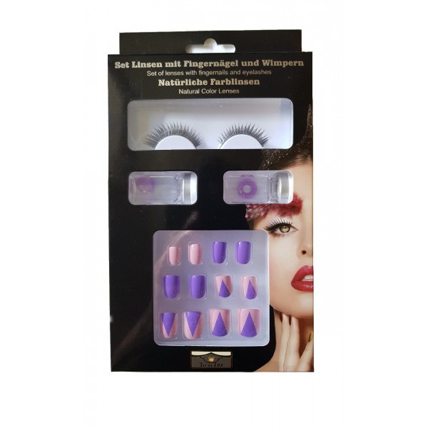 Beautyset Dans Une Boîte Violet / Rose