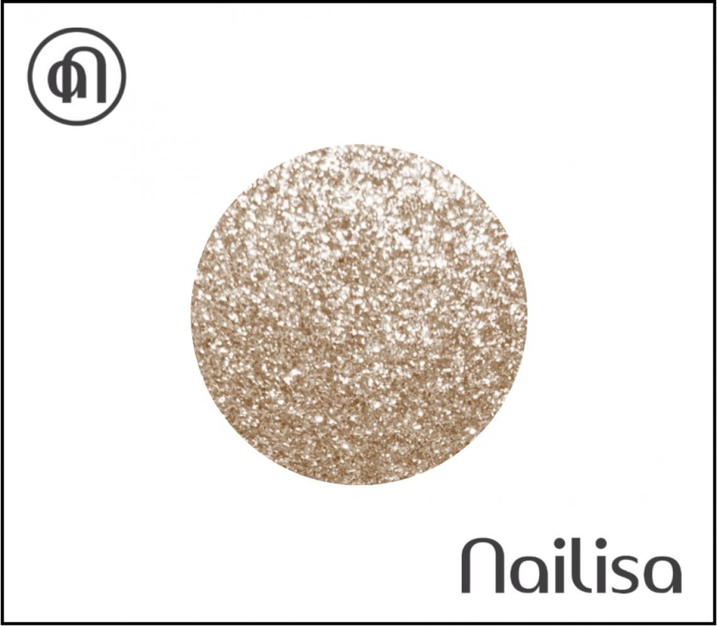 Vernis Semi-Permanent - Champagne - 15Ml Nailisa