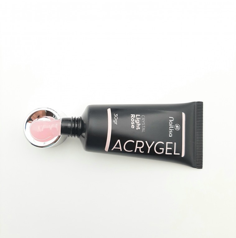 Acrygel Tube 30Gr - Crystal Light Rose