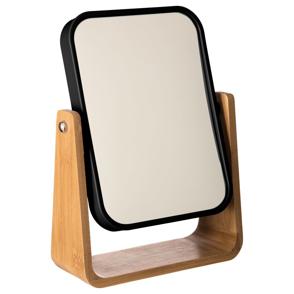[zentrada]  miroir rectangle pivot  natureo noir 