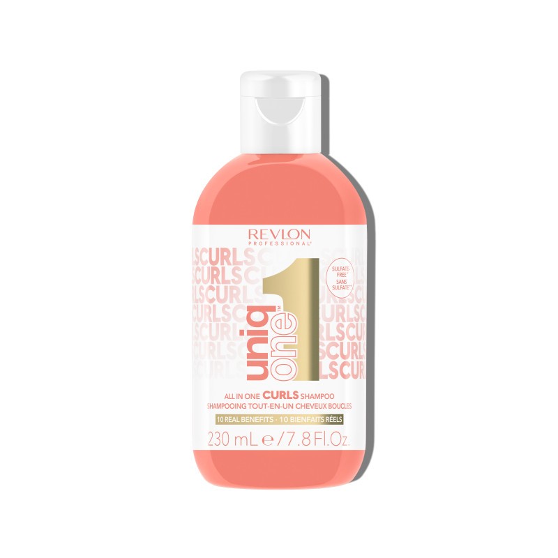 Shampoing Tout-en-Un Cheveux Bouclés UniqOne Revlon 230ML