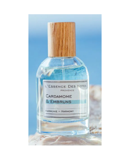 Cardamome & Embruns EAU DE PARFUM BIEN-ÊTRE AUX HUILES ESSENTIELLES