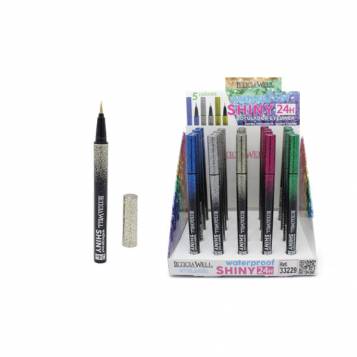 eyeliner shiny 24H  waterproof leticia well (Rouge)