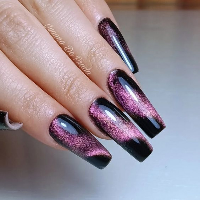 Vernis semi-permanent - Cat Eye Rose - 15ml