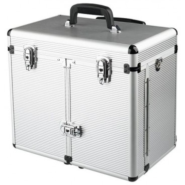 Valise Coiffure Aluminium Avec Trolley