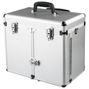 Valise Coiffure Aluminium Avec Trolley