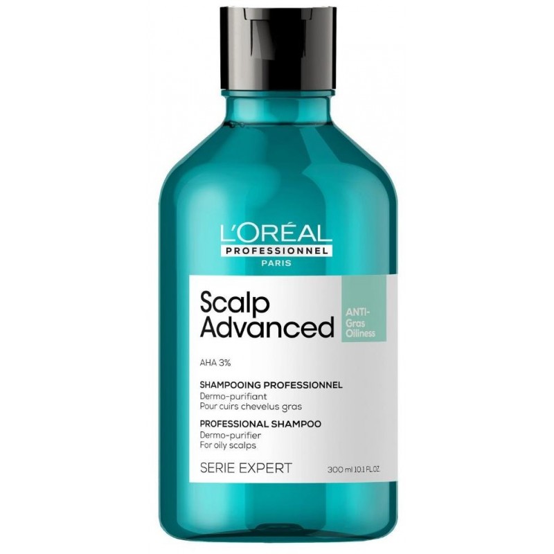 L'oréal Professionnel Scalp Advanced Anti-Oiliness Shampo & Deep Purifier Clay 250 Ml + 300 Ml