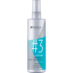 Indola Setting Volumising Blow-dry Spray for All Hair Types 200 Ml