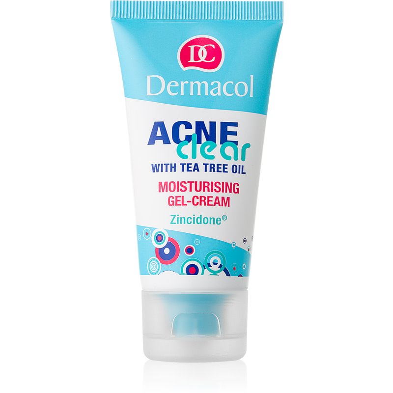 Dermacol Acne Clear Moisturising Gel Cream for Problem Skin, Acne 50 Ml