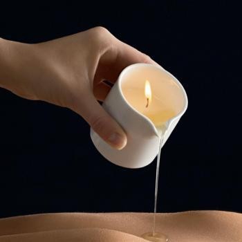 Bougies Huile De Massage Chaude 80gr (vanille)