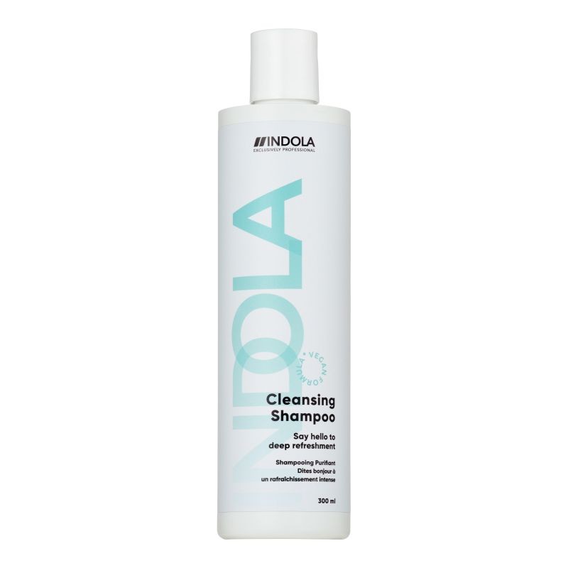 Indola Cleansing Shampoo Deep Cleanse Clarifying Shampoo 300 Ml