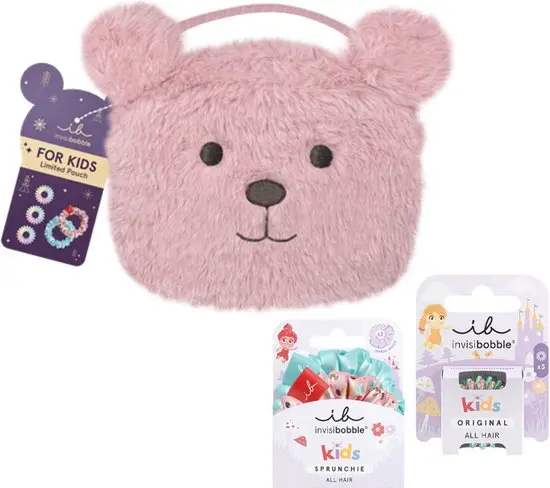Invisibobble Kids Ensemble PinkTeddy Kids