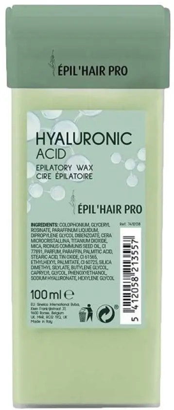 Cassette de cire chaude hyaluronique - Cartouche de résine Hyaluron 100 ml