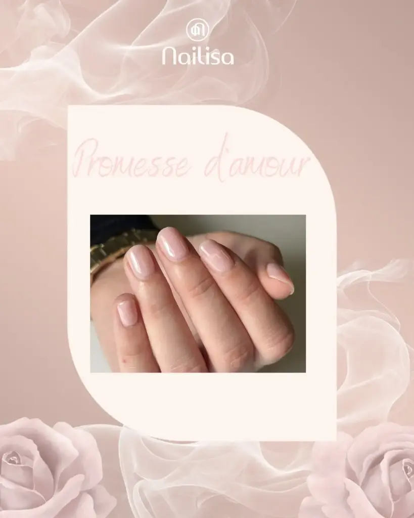 Vernis semi-permanent - Promesse d'amour - Nailisa