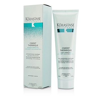Kérastase Résistance Ciment Thermique Thermo-active Renewing Treatment for Weak and Damaged Hair 150 Ml