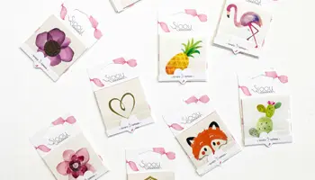 Tatouages éphémeres lovely Sioou x 5 pièces  (licorne)