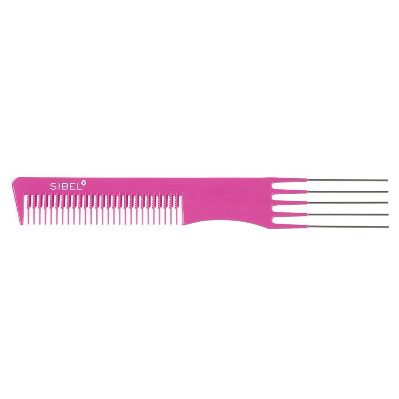 Peigne Pom Roses 19,5cm Sibel