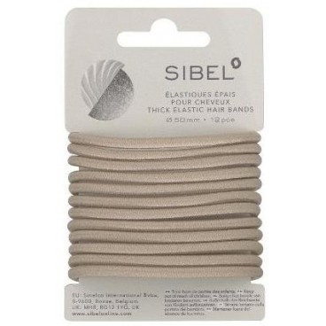 Élastiques épais Blonds 12 PièCES Sibel
