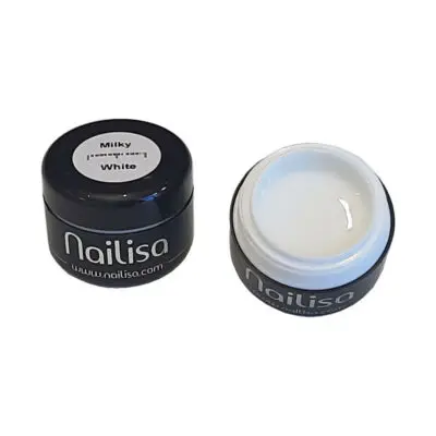 Gel Milky white 15 Gr Nailisa