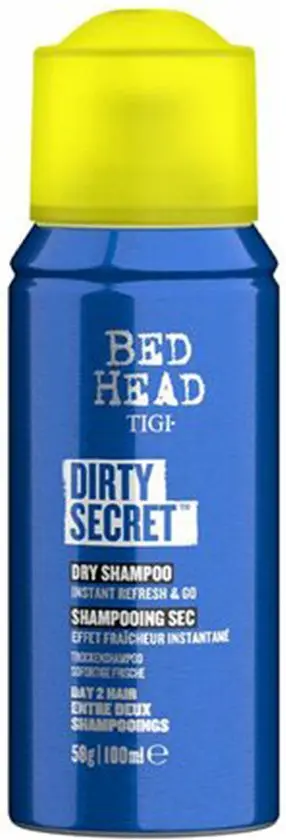 Tigi Bed Head Dirty Secret Shampooing Sec 100ml - Shampoing normal - Pour tous types de cheveux