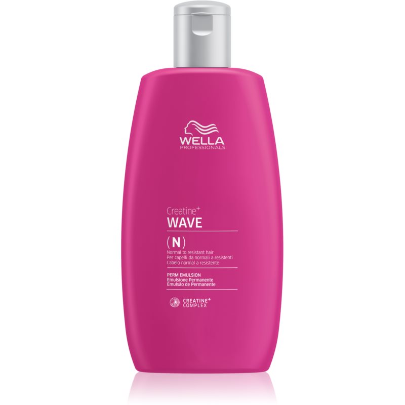 Wella Perm Creatine + Wave Perm Lotion for Natural to Resistant Hair