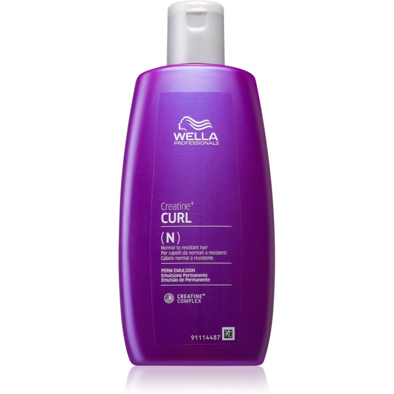Wella Professionals Creatine+ Curl Perm for Resistant Natural Hair Curl N 250 Ml