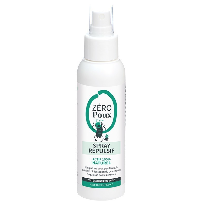 Spray Répulsif Zéro Poux Patrice Mulato 100ML