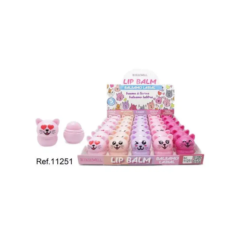 BAUME A LEVRES CHATONS 5 SENTEURS LETICIA WELL