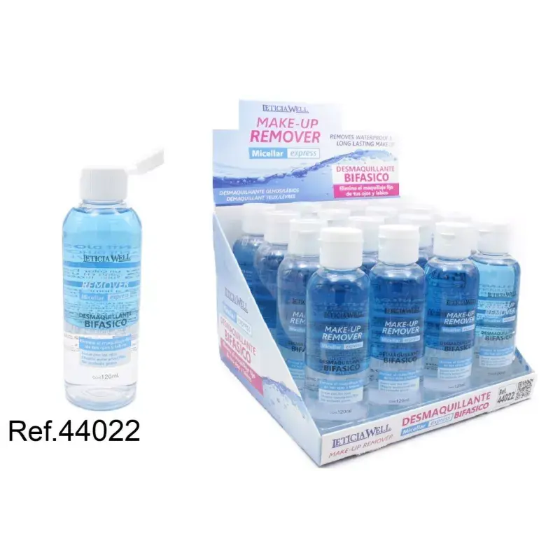 DEMAQUILLANT BIPHASE YEUX & LEVRES LETICIA WELL 