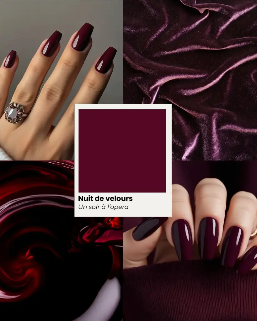 Vernis semi-permanent – Nuit de velours – 15ml nailisa