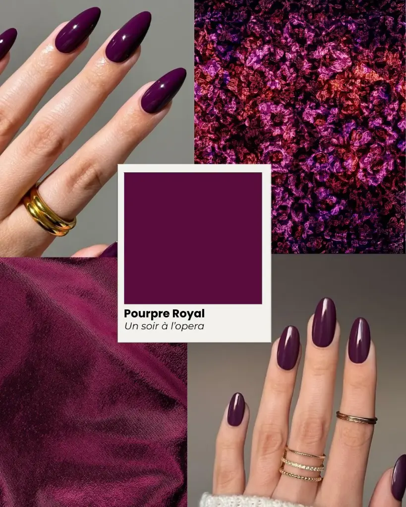 Vernis semi-permanent – Pourpre Royal – 15ml nailisa