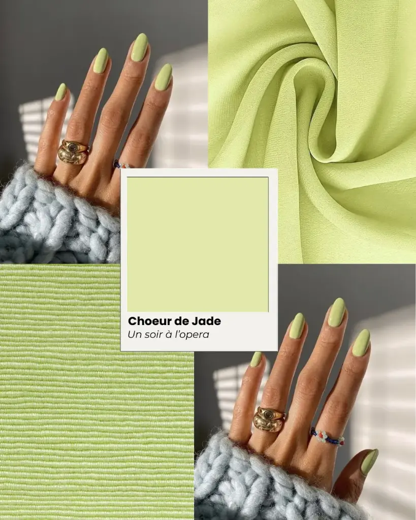 Vernis semi-permanent – Choeur de Jade – 15ml Nailisa