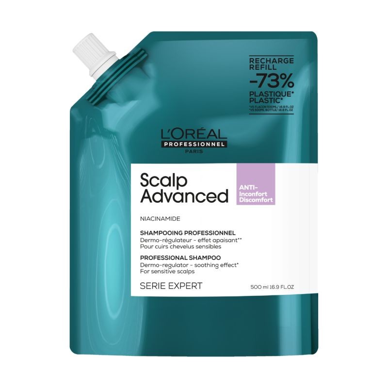 L’oréal Professionnel Serie Expert Scalp Advanced Shampoo for Sensitive and Irritated Scalp 500 Ml