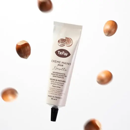 Crèmes mains noisettes - 100% Naturel et vegan