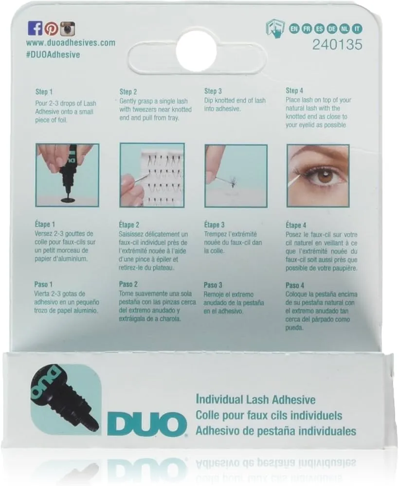 Duo Adhésif pour faux cils individuels dark