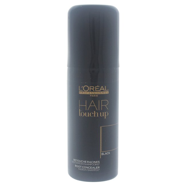 L'oreal Professionnel Hair Touch up - Black 75Ml in Clear
