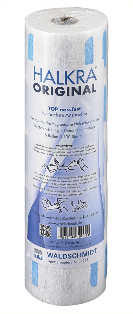 Halkra original col crèpe x 5 bleu