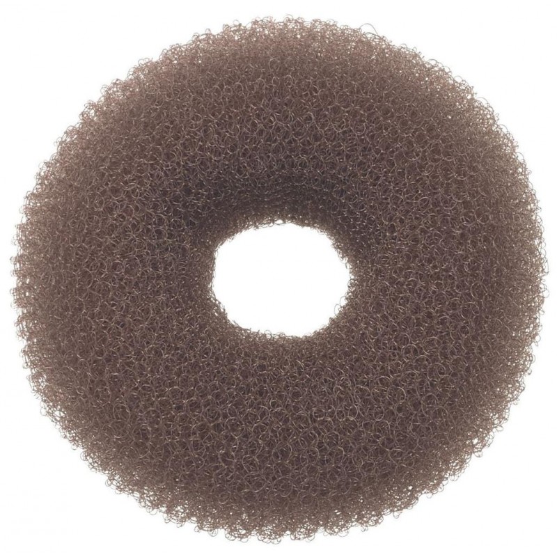 Sibel Bun Ring Nylon Brown 9cm