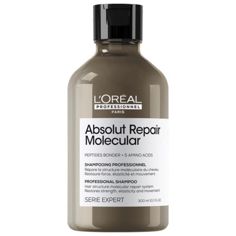 L'oreal Professionnel Serie Expert Absolut Repair Molecular Hair Shampoo 300Ml in Clear
