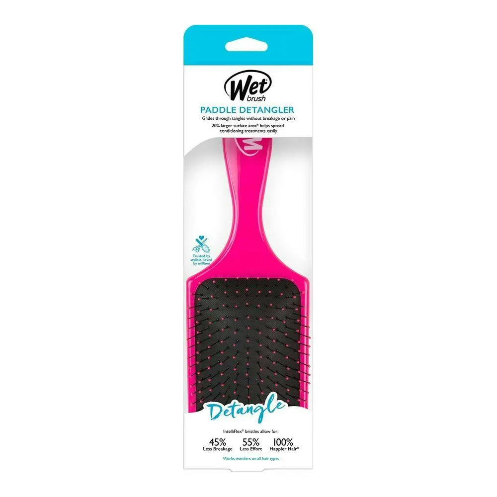 Wet Brush Brosse Démêlante Carré Paddle Rose