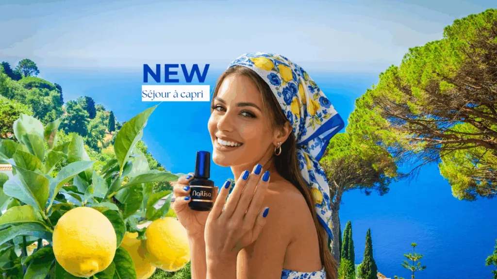 Vernis semi-permanent – Séjour à Capri – 15ml Nailisa